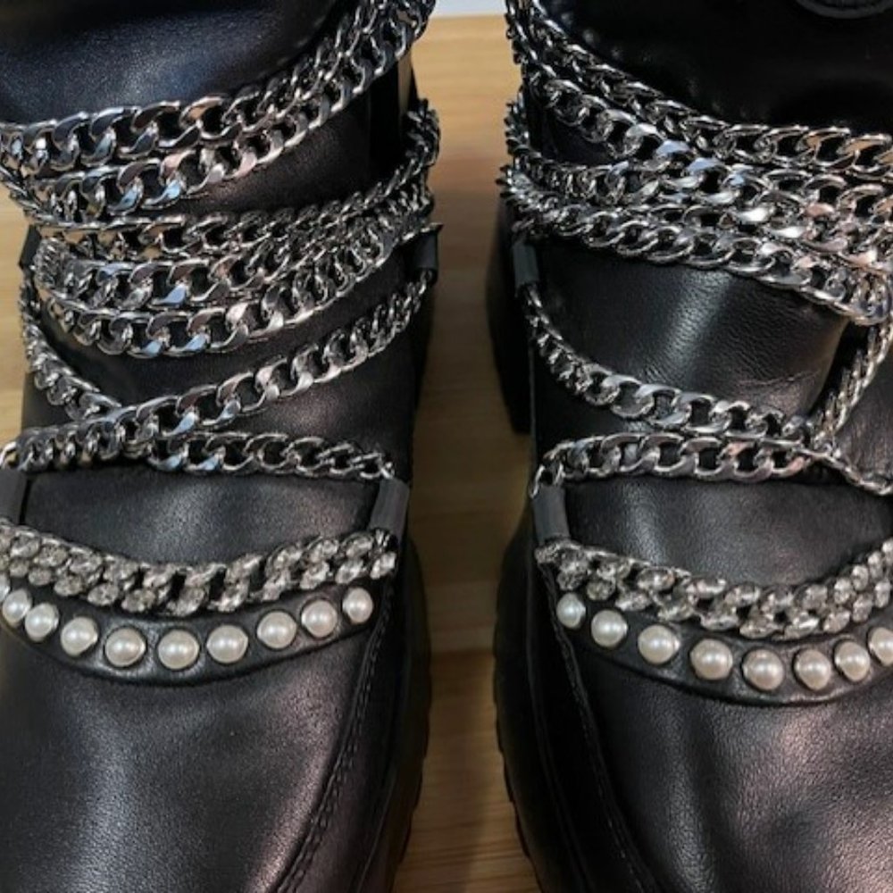 NWOT - Michael Kors Cassia leather Boot - SIZE 6 - Picture 9 of 16